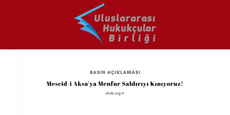 Mescid-i Aksa’ya Menfur Saldırıyı Kınıyoruz Mescid-i Aksa’ya Menfur Saldırıyı Kınıyoruz